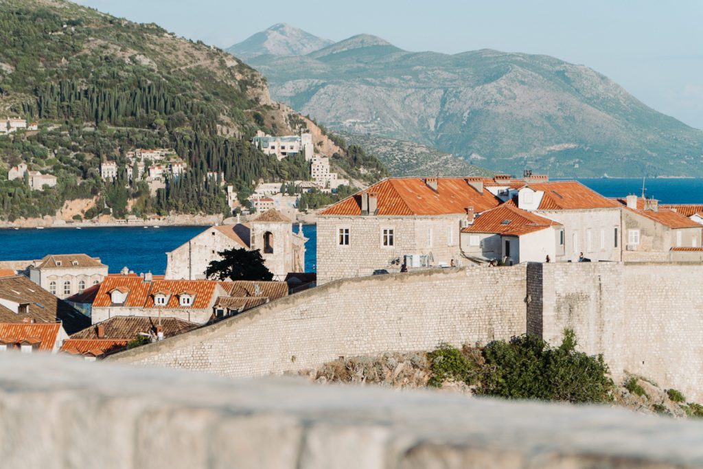 Views of Dubrovnik from Fort Lovrijenac 