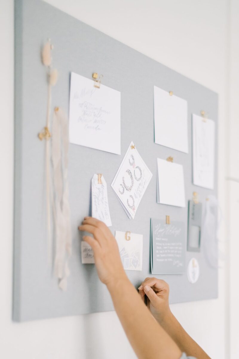 Linen Pin Board