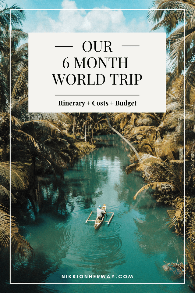 How Much to Budget for 6 Months Travelling  