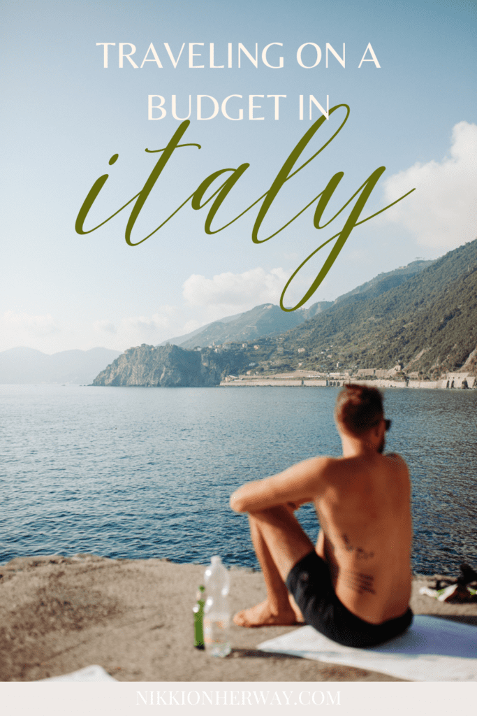 traveling on a budget in italy