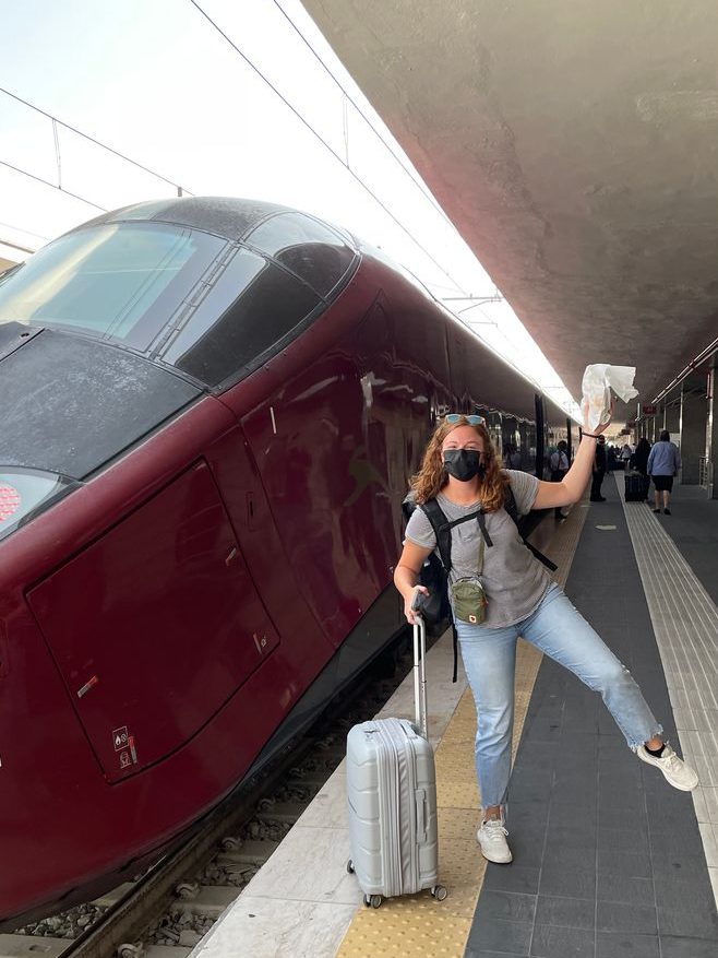 Train travel in Italy