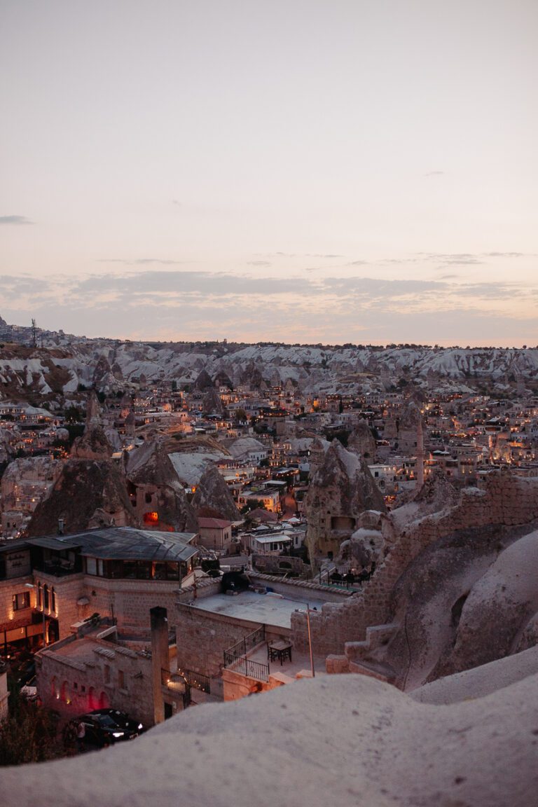 cappadocia turkey sunset