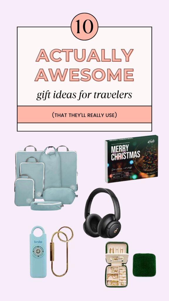 gift ideas for travelers. gifts for travelers. christmas gifts for travelers. holiday gifts for travelers
