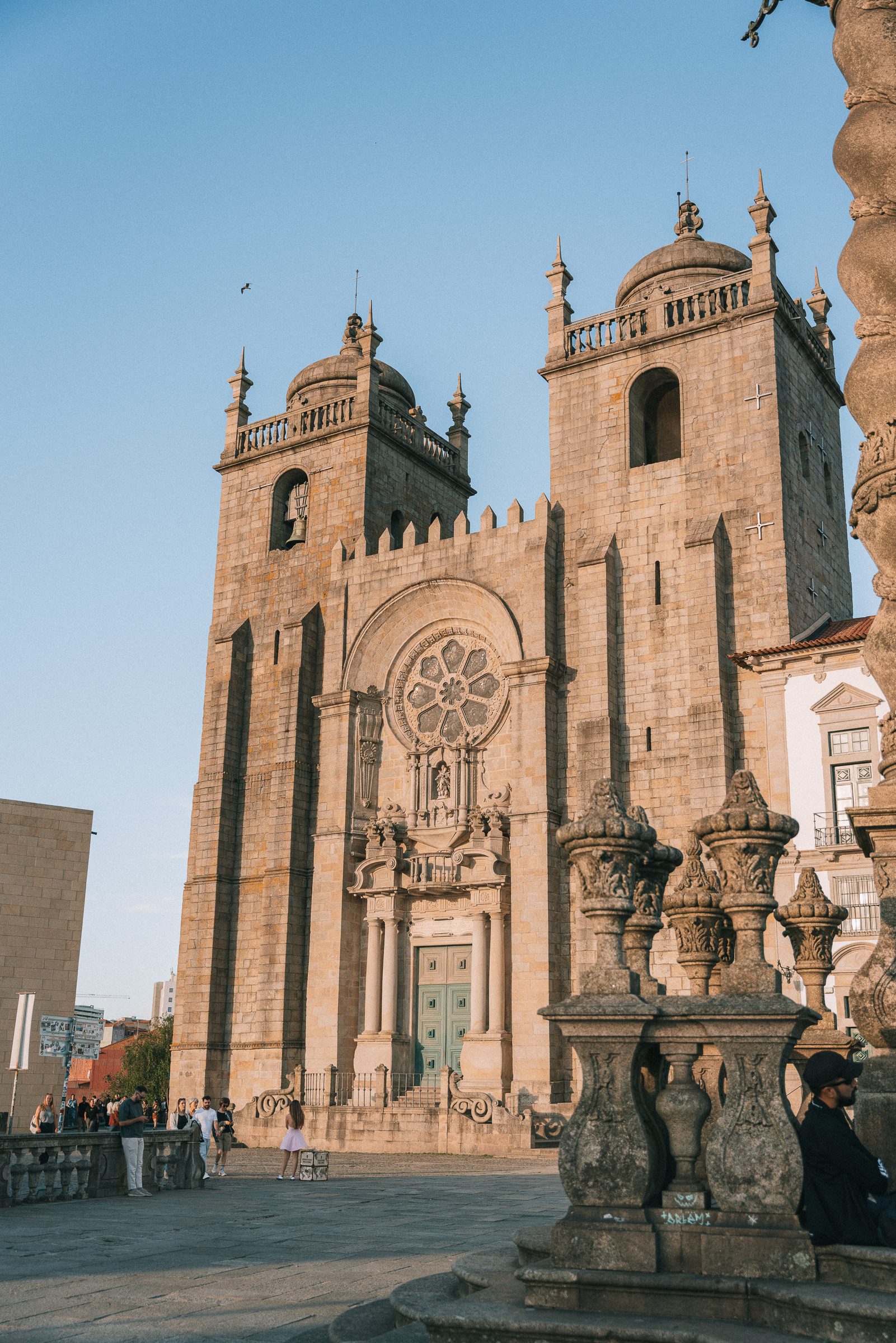 Porto cathedral in Porto Portugal 2 day Porto itinerary