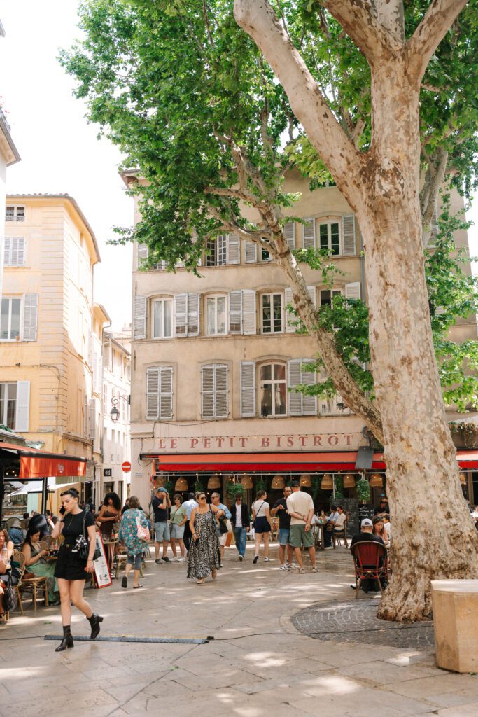 Le Petit Bistrot in Aix-en-Provence, France 10 day South of France itinerary